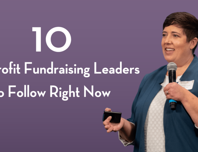 10 nonprofit fundraising leaders to follow